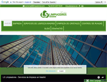 Tablet Screenshot of limpiadores.com